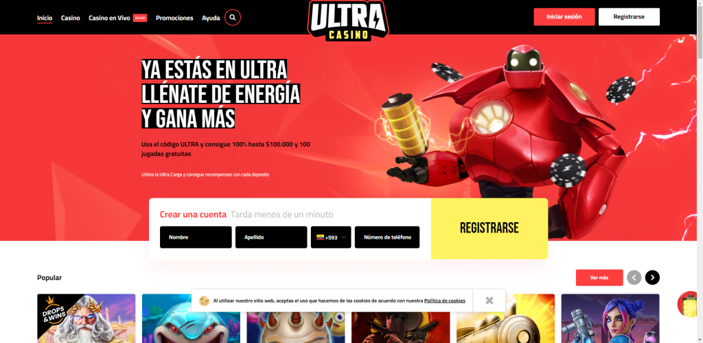 ultracasino ofertas casino