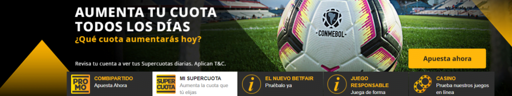 betfair oferta apuestas