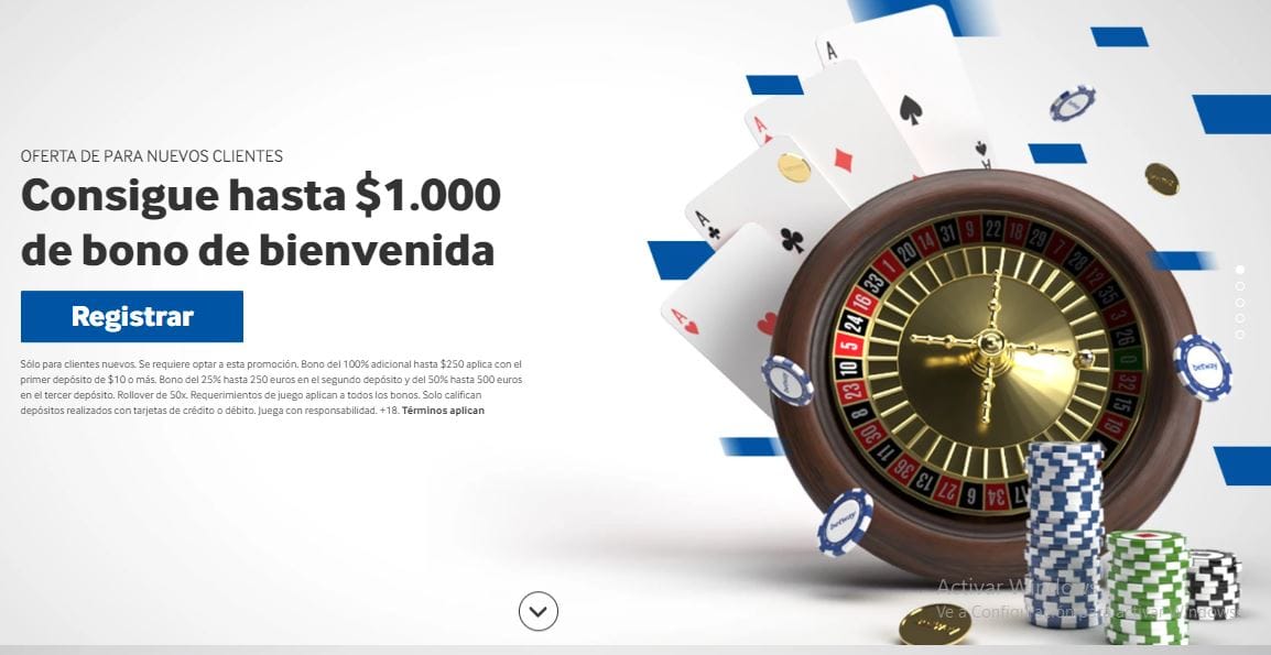 betway bono para ruletas 